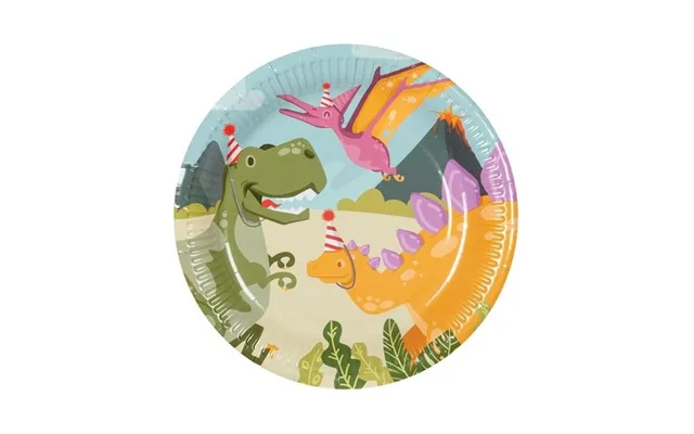 Dinosaur Party Tallerkner