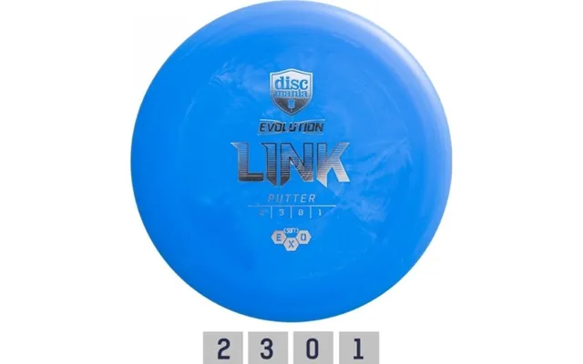 Discmania Discgolf Putter Soft Exo Link Evolution Blue 2 3 0 1