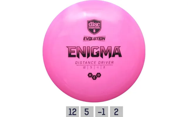 Discmania Distance Driver Neo Enigma Evolution 12 5 -1 2 Pink