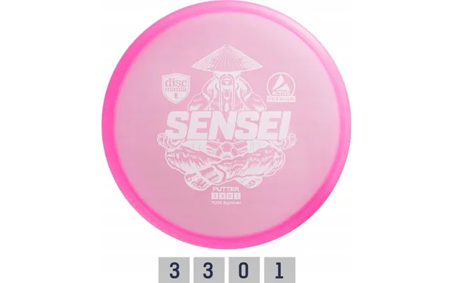 Discmania Pink Disk Golfputter Sensei Active Premium Ro Ine