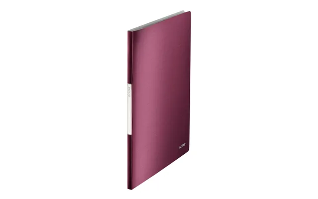 Displaybog Leitz Style Pp 20 Lommer Granat Rød - 10 Stk.