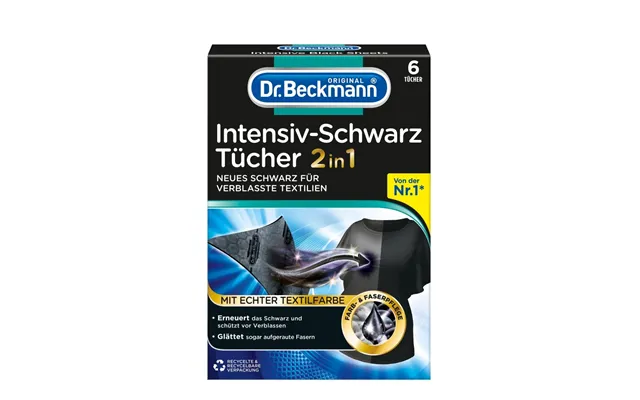 Dr. Beckmann Sorte Genopbyggende Vaskeservietter 6 Stk.