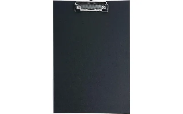 D.rect Klippeplade A5 Pvc Med Klips Sort D.rect