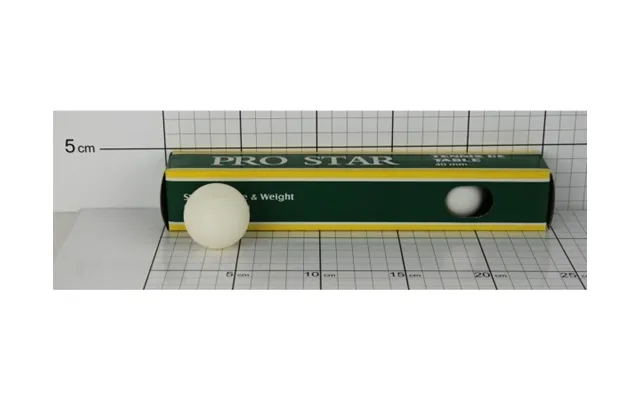 Dromader Bordtennisbolde, Hvide, 6 Stk. 00678 Dromader - 130-00678