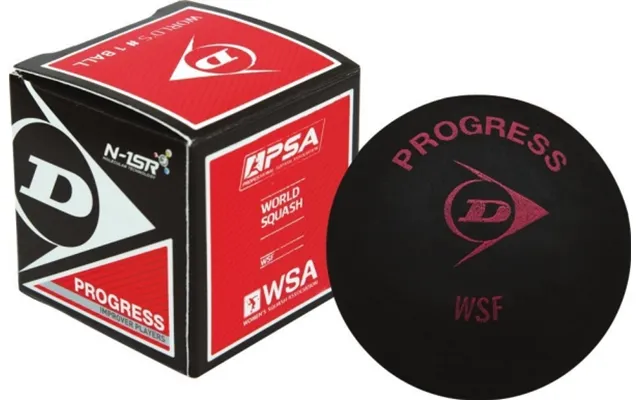 Dunlop Progress Improvers 6% 20% Squashbolde