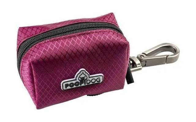 Duvo Hunde-dispens Til Poser I Nylon Fuksia 14x7x6 Cm