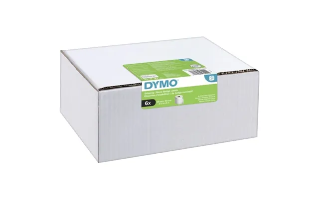 Dymo Original Labelwriter Store Forsendelsesetiketter Store Navneskilte 54 Mm X 101 Mm 6 Ruller Med 220 Let-aftrækkelige