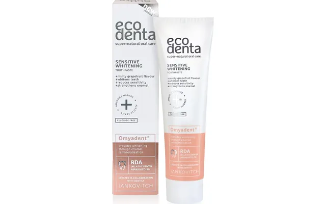 Ecodenta Ecodenta Omyadent Whitening Tandpasta Sensitive Whitening 100 Ml