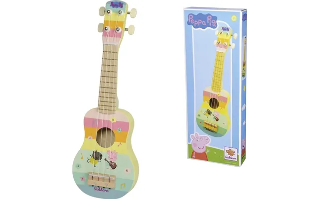 Eichhorn Børneguitar Peppa Pig Holz Ukulele 43cm