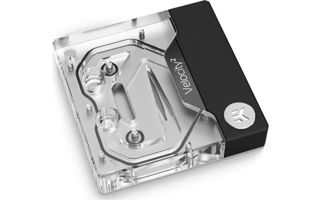 Ek Water Blocks Quantum Velocity2 D-rgb, Vandblok, Nikkel, Sort, Transparent, Lga 1700, 1 4, - Exact Mount Universal Cpu