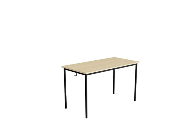 Elevbord 166 1200x600 Mm Højde 720 Mm Birk Laminat På Alugråt Understel