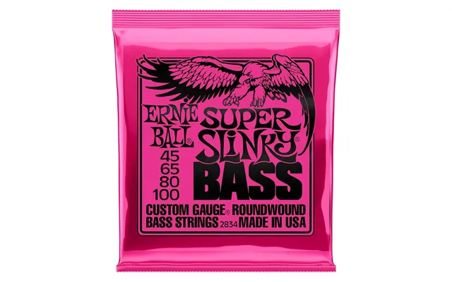 Ernie Ball 2834 Hybrid Slinky Bass Nickel - Stål Strenge Til 4 Strengede Elektrisk Bas