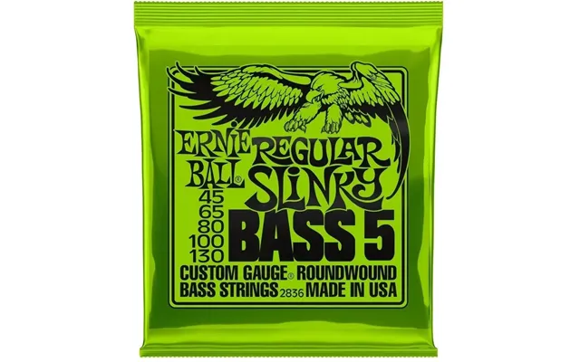 Ernie Ball 2836 Hybrid Slinky Bass Nickel - Stål Strenge Til 5 Strengede Elektrisk Bas