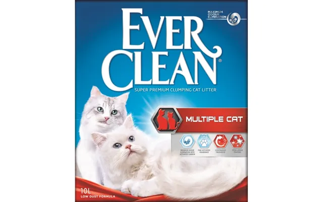 Everclean Ever Clean Multiple Cat 10 L Kattetilskud