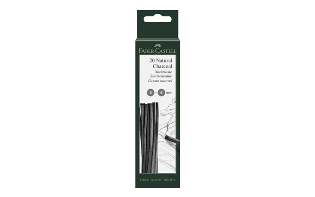 Faber-castell Pitt Natural Charcoal - Kridt