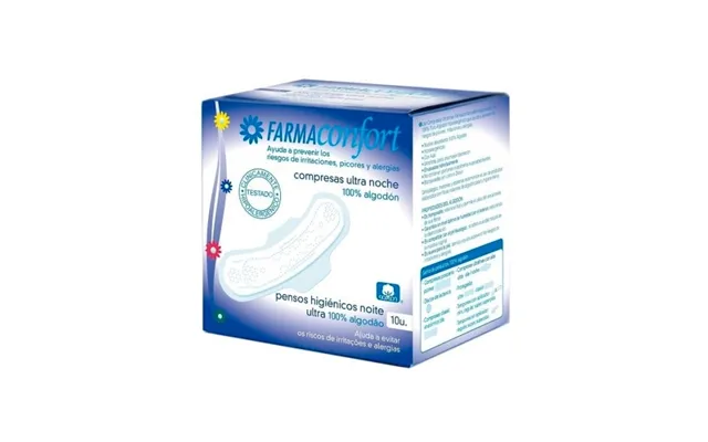 Farmaconfort Wings Naktiniai Klotai 10vnt