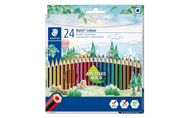 Farveblyanter Staedtler Noris Colour 185 C24 - Med 24 Stk. Ass