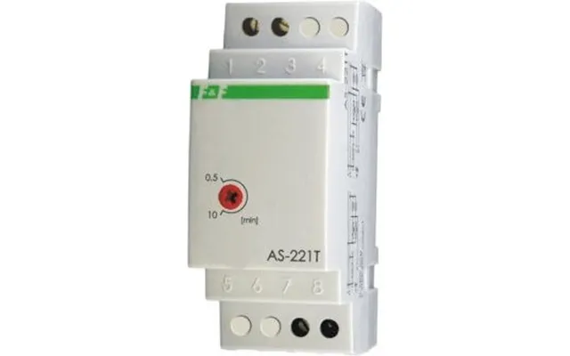 F&f Trappeautomat Med Slukningssignal 10a 0,5-10min 230v Ac As-221t