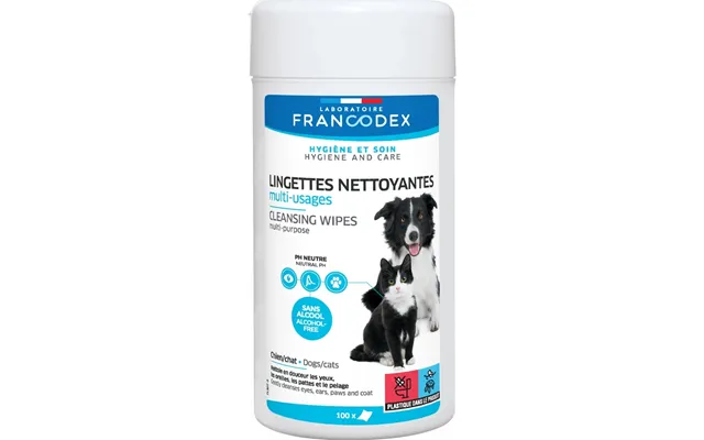 Francodex Plejende Vådservietter Til Hund Og Kat - 80 Stk.