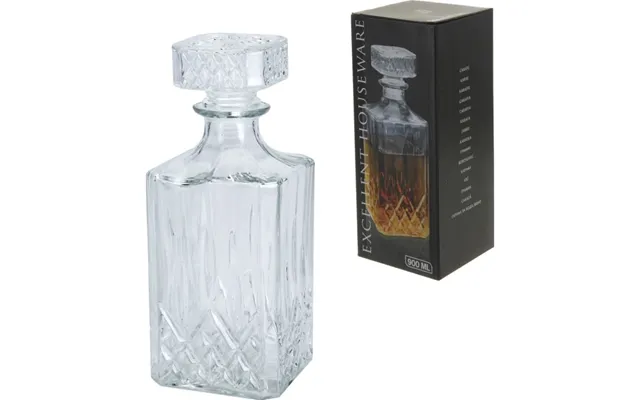 Fremragende Houseware-glaskaraffel Til Whisky Brandy Brandy Universal