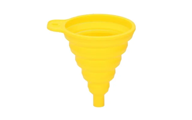 Funnel Foldable Silikone Gul