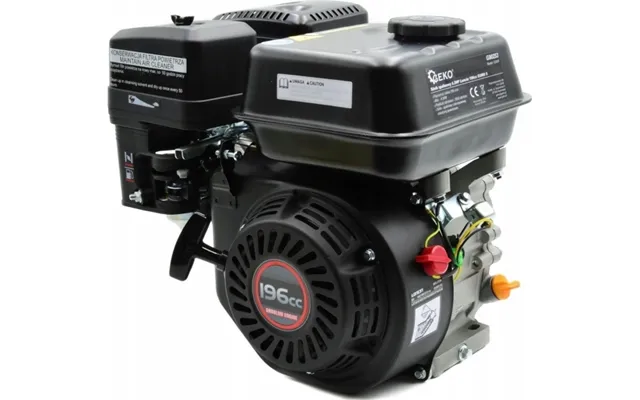 Geko Benzinmotor 6,5hp Loncin 196cc 19mm Euro 5
