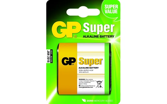 Gp Batteries Super Alkaline 4.5v - Engangsbatteri