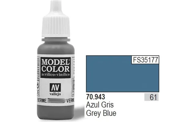 Grey Blue Mat 18ml