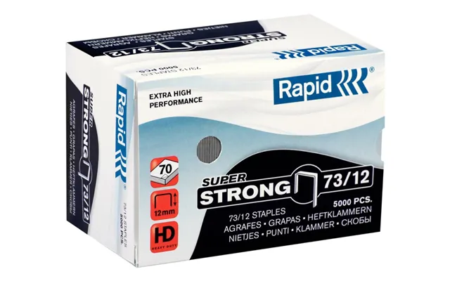 Hæfteklammer Rapid 73 12 Super Strong 5000 Stk.