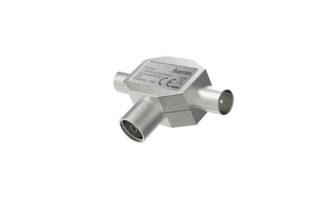 Hama 00205236, Kabelfordeler, 4 - 1000 Mhz, Sølv, Metal, 3,5 Db, 1 Stk