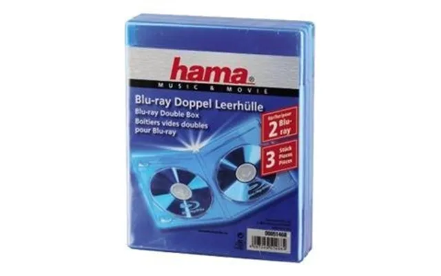 Hama Blu-ray Disc Double Jewel Case - Lagring Blu-ray Disc Jewel Case