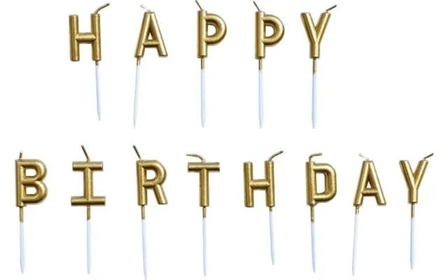 Happ Birthday Candles Sf-891 Fødselsdagslys