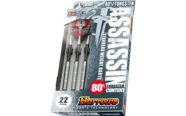 Harrows Smiginio Str Lyt S Plieno Antgalis Assassin W80 3x22gr