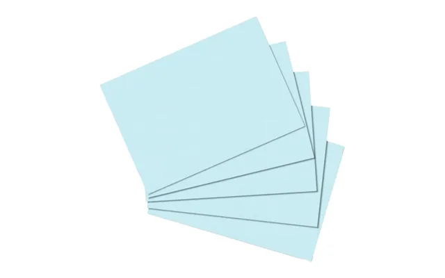 Herlitz 10837177 Indekskort Blå 100 Stk. 10837177