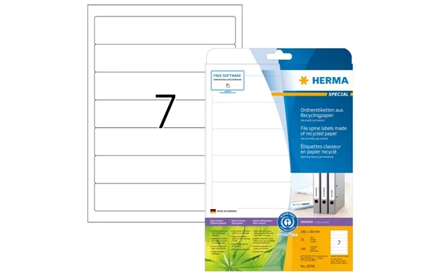 Herma 10745 - Hvid