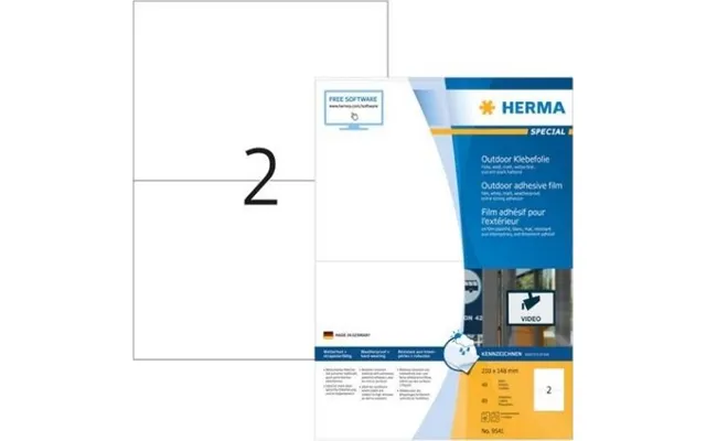 Herma 9541 - Hvid