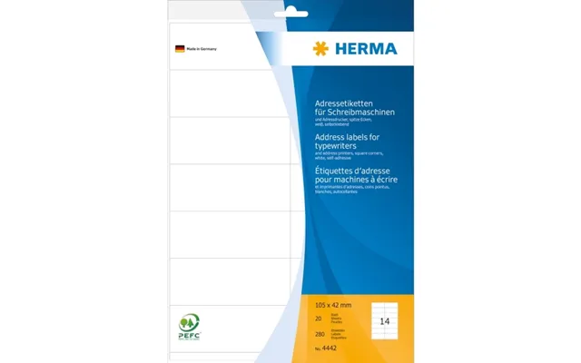 Herma - Hvid