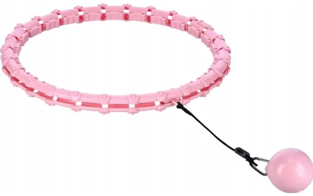 Hms Hhw11 Hula Hoop Plus Size Lys Pink Med Tapper Og Vægte