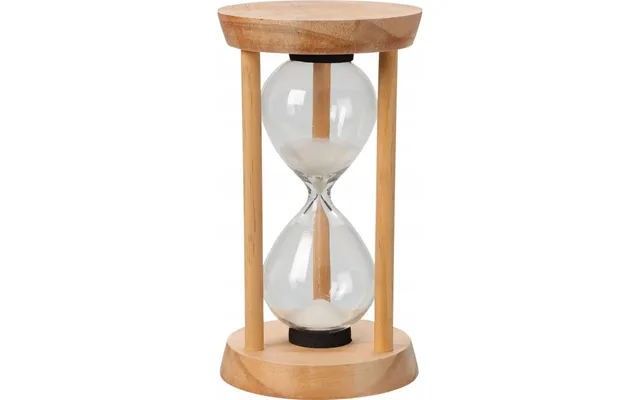 Home Styling Collection Klepsydra Ozdobna W Drewnie - 24 Cm