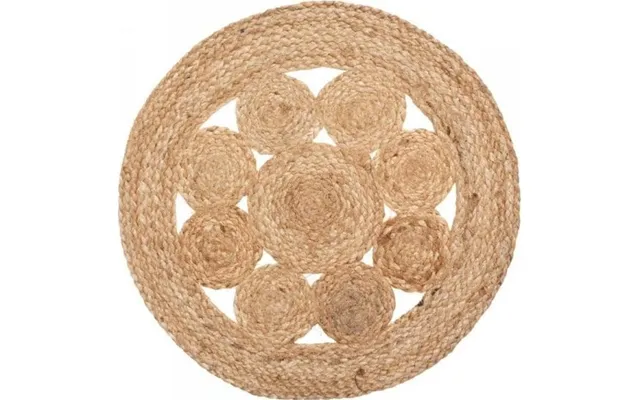 Husbordsdekoration Underlag I Blonder Burlap-jute 38 Cm
