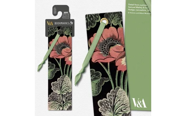 If Bogmærke V&a - Zawilec Blomster