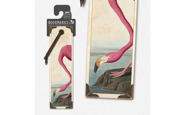 If Bogmærke Vintage - Flamingo
