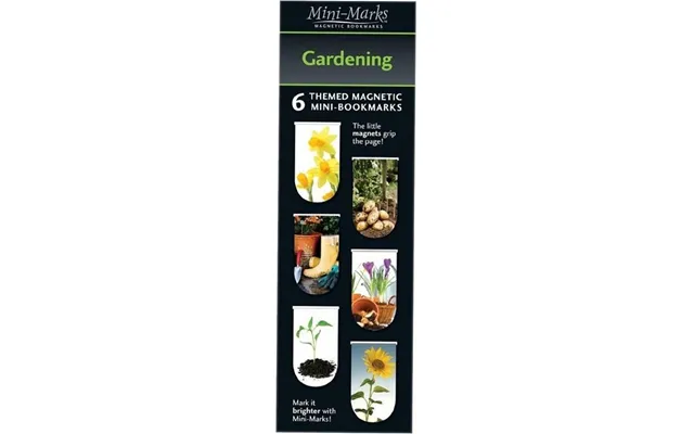 If Gardening Magnetiske Bogmærker 6 Stk