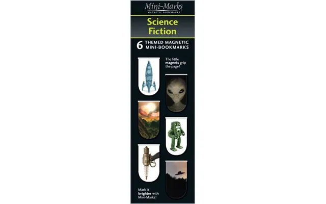 If Science Fiction Magnetiske Bogmærker 6 Stk