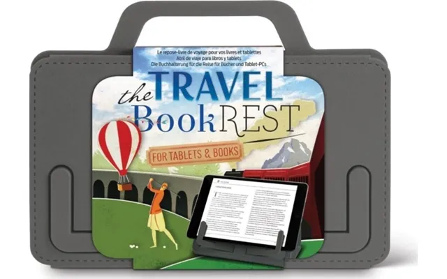 If Travel Bookrest Grå Tablet-bogholder