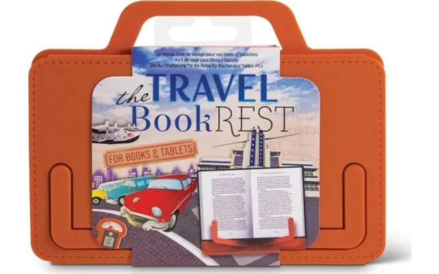 If Travel Bookrest Orange Bogholder