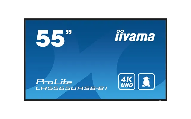 Iiyama Prolite Lh5565uhsb-b1 - 55 Diagonal Klasse 54.6 Til At Se Led-bagbelyst Lcd Paneldisplay