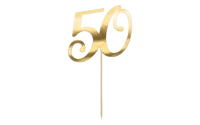 Kagepynt 50 Guld