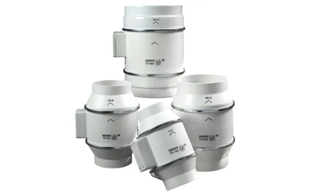 Kanalventilator Tdt 160 100 Med Timer