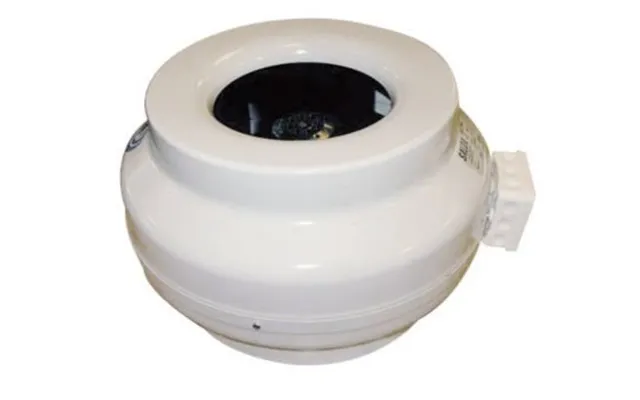 Kanalventilator Vkap-125-ld - 230v. 280 M3.h -husk 2stk Montagebøjler 353996125